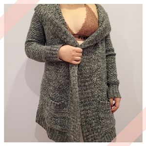 Abercrombie&Fitch Fluffy Chunky Knit Cardigan